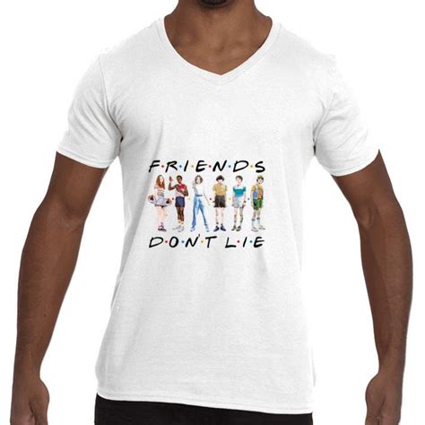 Official Friends Dont Lie Stranger Things Shirt Kutee Boutique