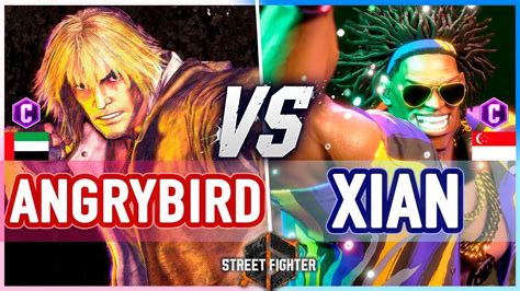 SF6 Angrybird Ken Vs Xian Dee Jay Street Fighter 6 YouTube