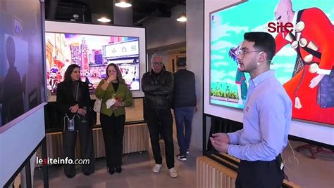 Samsung Inaugure Son Premier Cx Lounge Casablanca Vid O Dailymotion