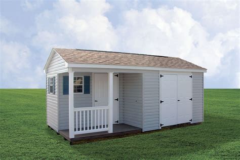 It's easy to for us to build your shed with a porch. Make your shed ...