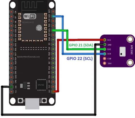 MicroPython BME280 avec ESP32 et ESP8266 Pression Température