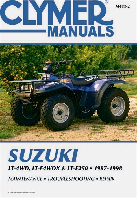 Suzuki LT 4WD Quad Runner Haynes Repair Manuals Guides