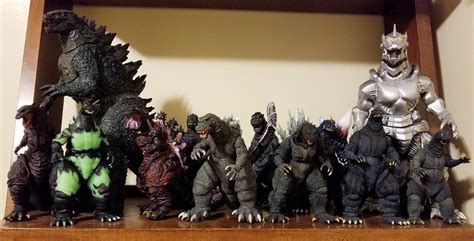 My Godzilla figure collection. : r/ActionFigures