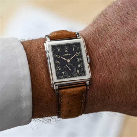 Introducing The Alpina Heritage Carrée Mechanical 140 Years, With NOS