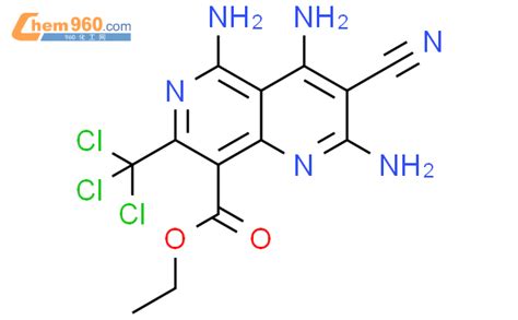 125041 05 6 1 6 Naphthyridine 8 Carboxylic Acid 2 4 5 Triamino 3 Cyano