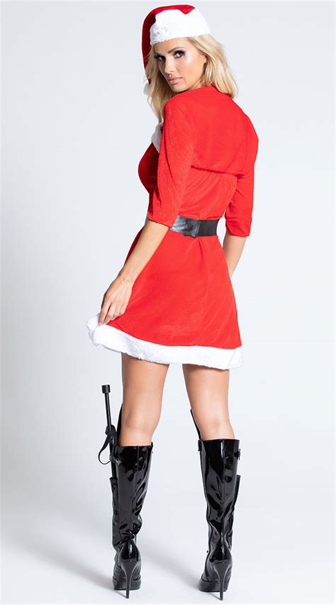 Santa Babe Costume Sexy Santa Dress Mrs Claus Outfit