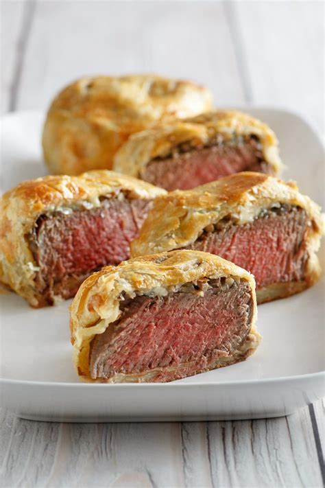 Beef Wellingtons With Gorgonzola And Madeira Wine Sauce Recipe Girl