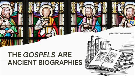 Jesus Existed The Gospels As Ancient Biographies Youtube