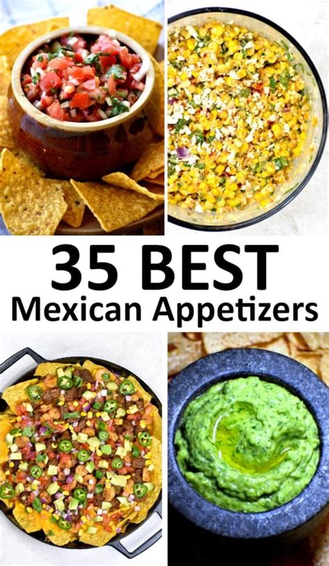 The 35 Best Mexican Appetizers Gypsyplate