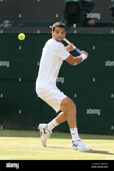 Grigor Dimitrov (BUL), Wimbledon Championships 2014,London,England ...