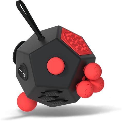 Fidget Dodecagon 12 Sided Fidget Toy Cube Stress Relieves And Anxiety