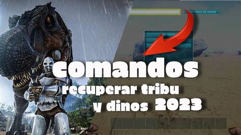 Como Recuperar Mi Tribu En Ark 2023 Comandos Ps Xbox Pc YouTube