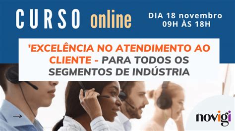 Curso Excelência no Atendimento ao Cliente para todos os segmentos