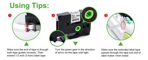 Labelife Pack Replacement For Brother P Touch Label Tape Tze Tze