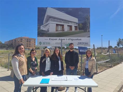 Bétera firma el acta de inicio de las obras de construcción del Espai