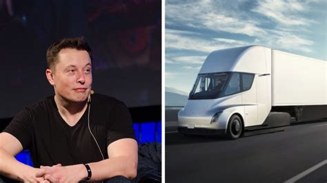 Elon Musk Says Tesla Semi Truck Starting Volume Production