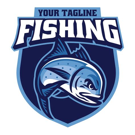 Sport Logo Of Giant Trevally Fishing Vector Art At Vecteezy