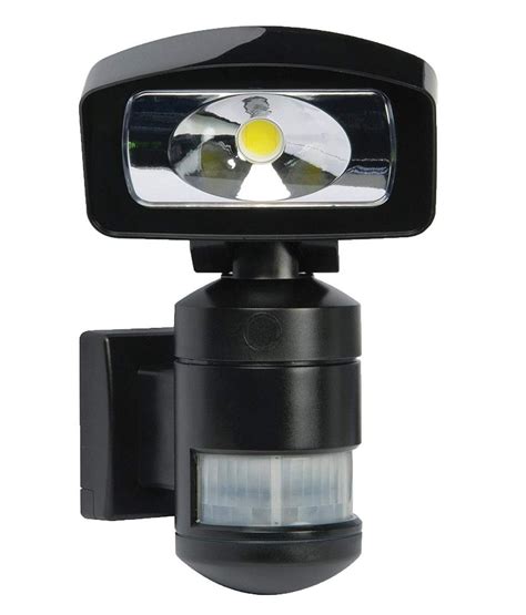 Nightwatcher Nw B Robotic Ac Led Outdoor Security Light Black