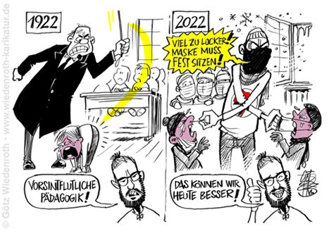 Karikatur Cartoon Satire Politik Wirtschaft Zeichnung Illustration