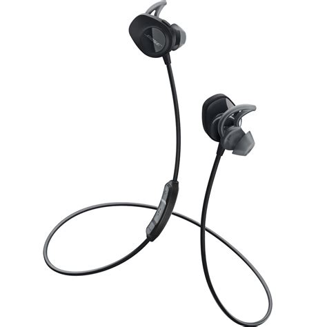 bose soundsport wireless  ear headphones black