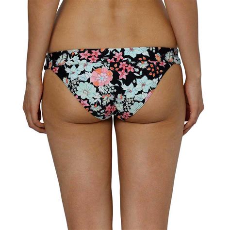 Oneill Pw Ruby Hipfit Turnedup Bikini Bottom Black Xtremeinn