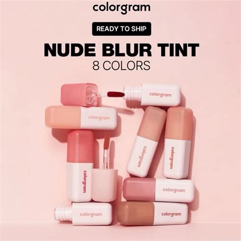 Jual Colorgram Nude Blur Tint 7 Warna Shopee Indonesia