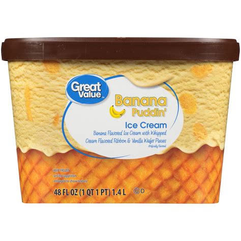 Great Value Banana Pudding Ice Cream 48 Oz Walmart Inventory Checker