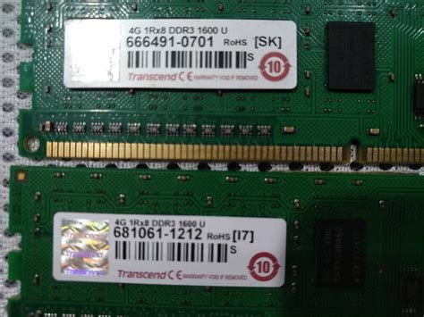 二手良品創見 Ddr3 1600 8g44 雙通道 記憶體 單面顆粒 原廠終身有限保固 內容詳看 露天市集 全台最大的網路購物市集