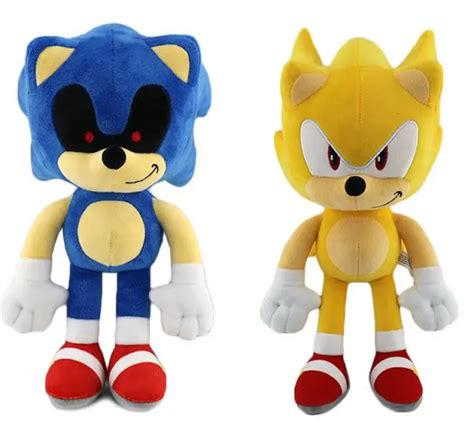 30cm New Arrival Pp Cotton Exe Sonic Plush Toys Cute Action Figure