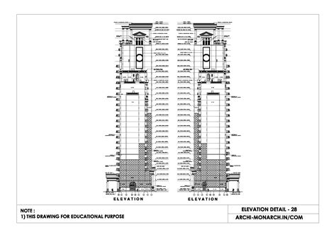 ELEVATION DETAIL TWENTY EIGHT Archi Monarch