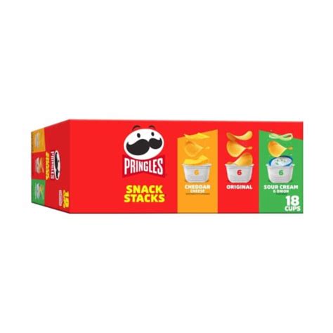 Pringles Potato Crisps Chips Variety Pack Oz Box Oz Food