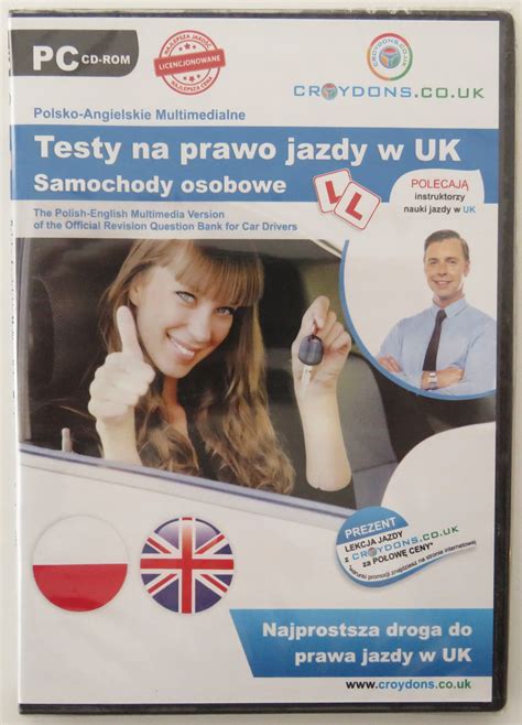 Testy Na Prawo Jazdy W UK PC CD ROM Folia Sklep Opinie Cena W