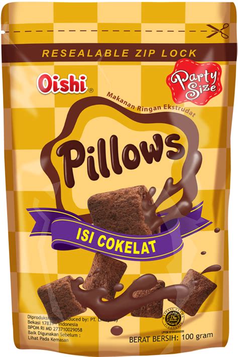 Snack Pillows Isi Coklat Oishi