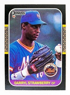 Darryl Strawberry #118 (1987 Donruss) Baseball Card, New York Mets | eBay