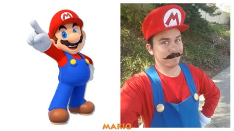 Super Mario Characters In Real Life Youtube