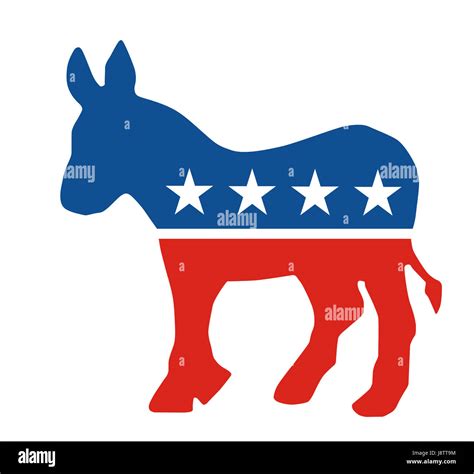 democratic, political, usa, america, flag, donkey, party, states ...