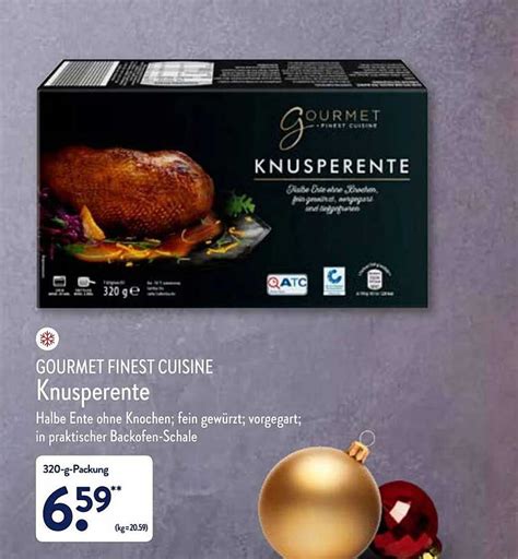 Gourmet Finest Cuisine Knusperente Angebot Bei Aldi Nord Prospekte De