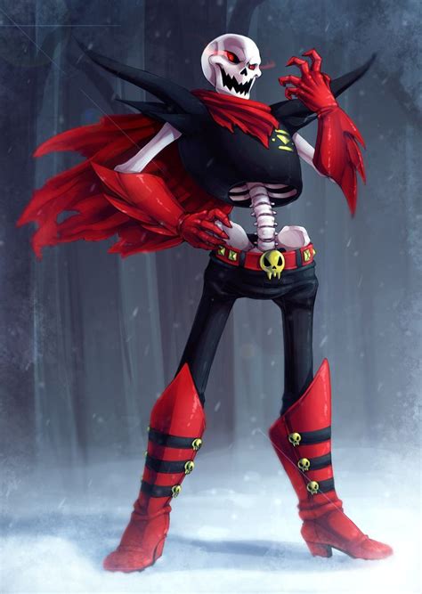 Underfell Papyrus Undertale Undertale Pictures Undertale Fanart