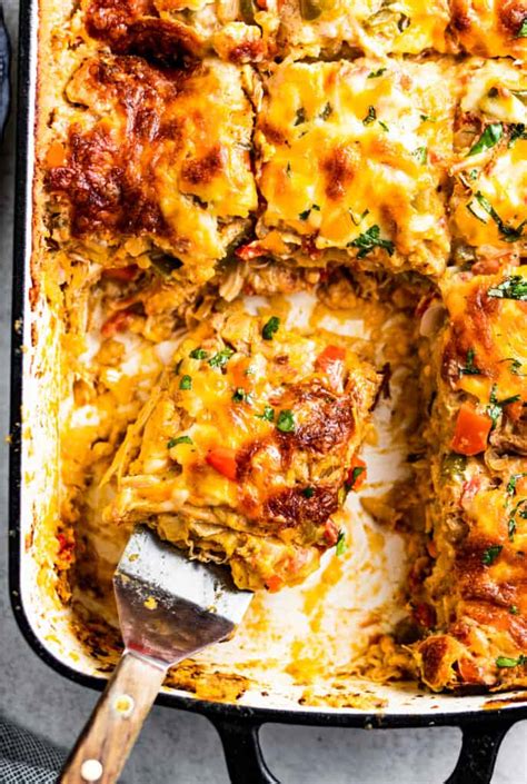 King Ranch Chicken Casserole Recipe Diethood