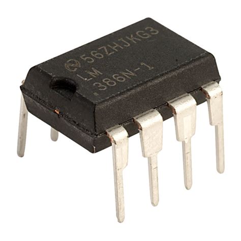 Texas Instruments Lm386n 1 Low Voltage Power Amplifier Rapid Online