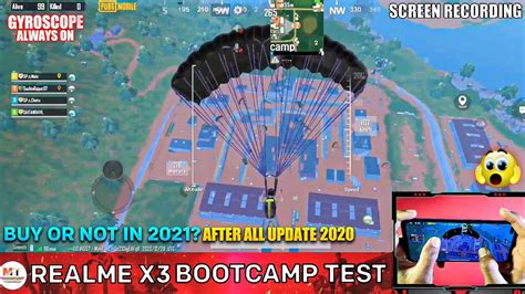 Realme X3 Pubg Bootcamp Test After All Update Full Review Realme X3