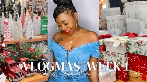 Vlogmas Week 1 New Job Who Dis Christmas Tree Decor T Ideas