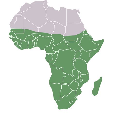 File:Sub-Saharan Africa with borders.svg - Wikimedia Commons