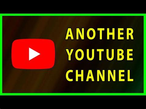 How To Create Another YouTube Channel With Same Email PC YouTube