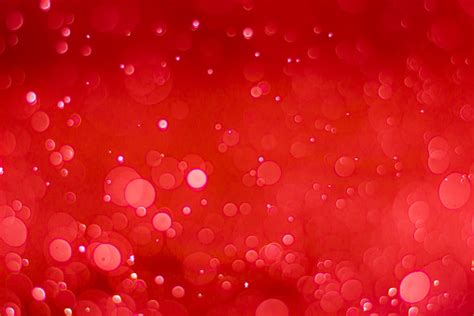 Abstract Red Bokeh Background With Soft Blur Bokeh Light Effect