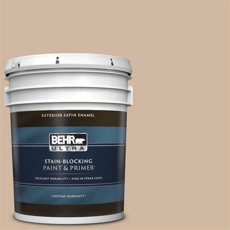 Behr Ultra Gal N Sonoran Desert Satin Enamel Exterior Paint