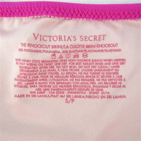 Victorias Secret Hot Pink Bikini The Babe Triangle To Gem