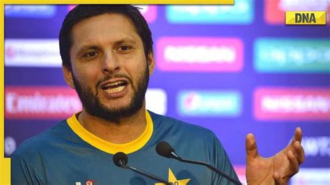 Former Pakistan Captain Shahid Afridi Appointed As Chairman Of