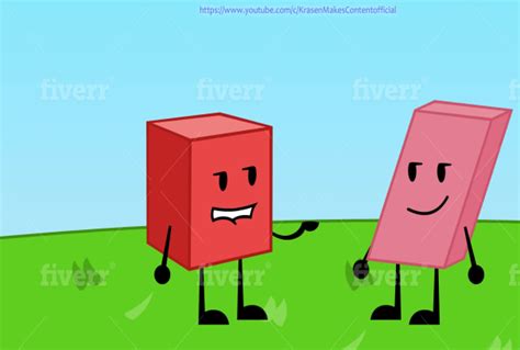 Make an animation in a bfdi or bfb style by Krasen_tries