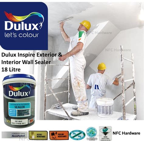 DULUX Inspire Exterior Interior Wall Sealer 18 Litre 15527 Lazada